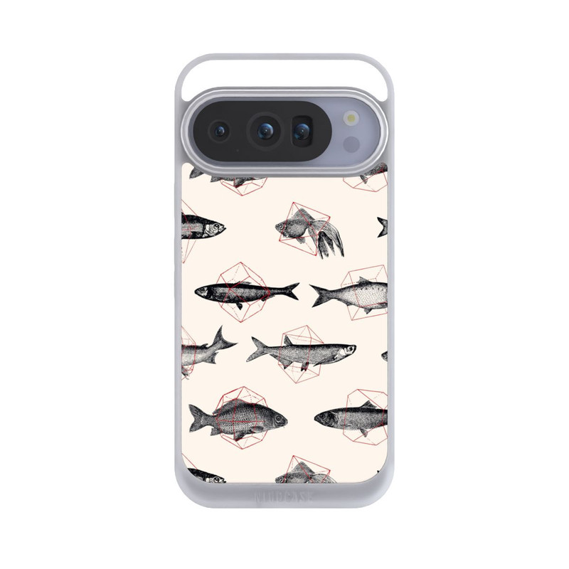 Pixel 10 Pro NIVOpure Fische in Geometrie