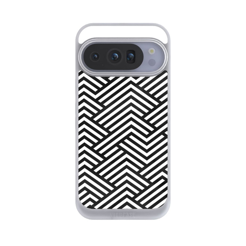 Pixel 10 Pro NIVOpure Schwarz und Weiß ZigZag