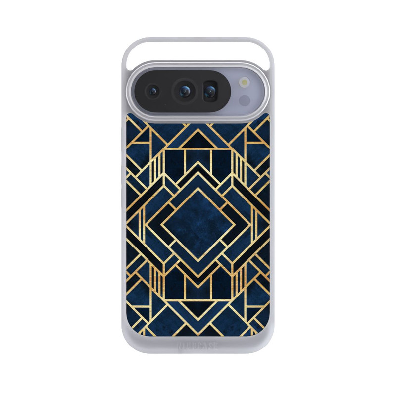 Pixel 10 Pro NIVOpure Kunst Deko Blau Golddruck