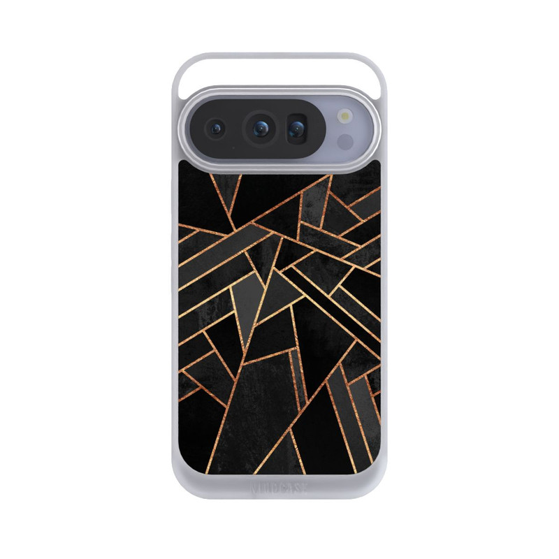 Pixel 10 Pro NIVOpure Schwarze Nacht Gold Druck