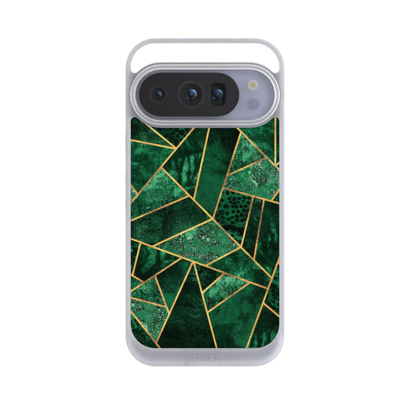 Pixel 10 Pro NIVOpure Deep Emerald Gold Print