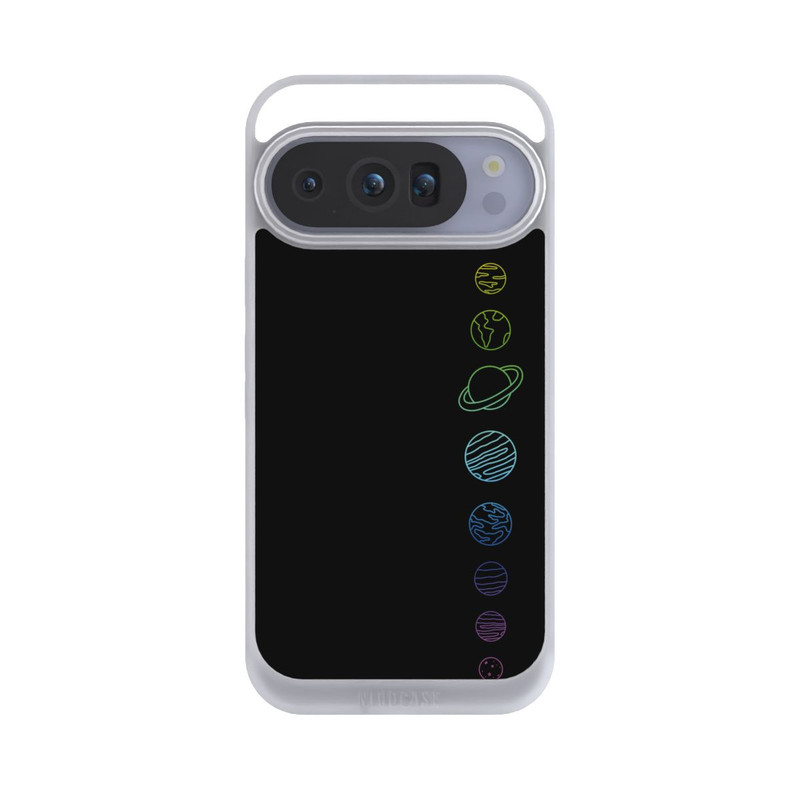 Pixel 10 Pro NIVOpure Planètes colorées