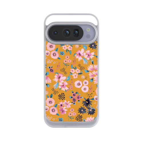 Google Pixel 10 Pro NIVOpure Kleine Blumen senfgelb