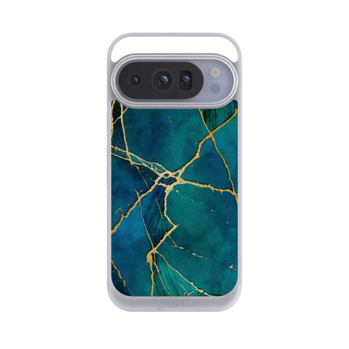 Google Pixel 10 Pro NIVOpure Mineralischer Glamourlook Blaugold