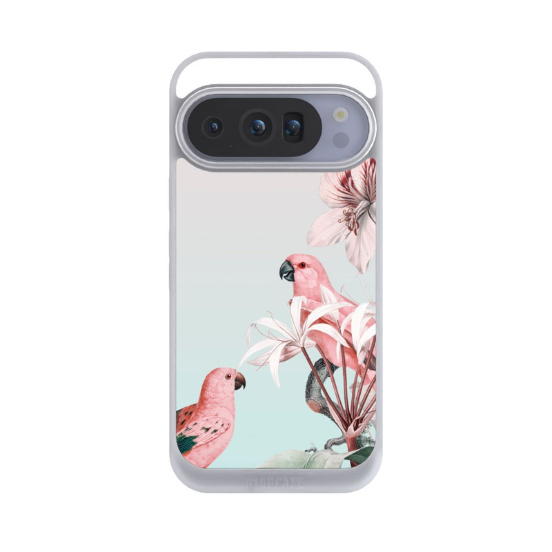Pixel 10 Pro NIVOpure Pastel Parrots Paradise
