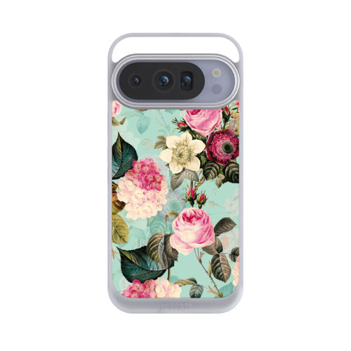 Google Pixel 10 Pro NIVOpure Turquoise Wallpaper Roses