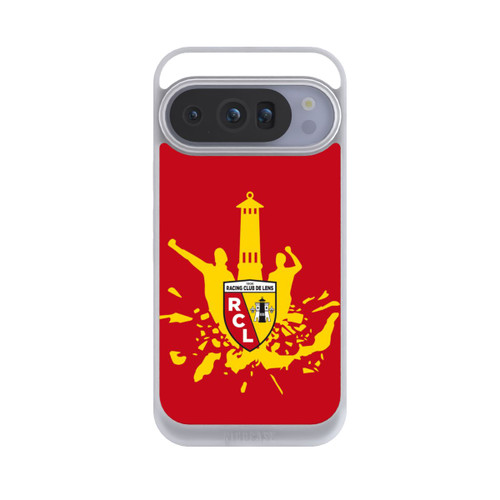 Google Pixel 10 Pro NIVOpure RC Lens Turm Gelb auf Rot