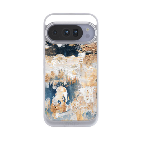 Google Pixel 10 Pro NIVOpure Abstraktion Blau und Gold