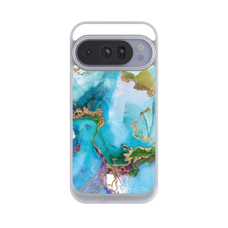 Pixel 10 Pro NIVOpure Bunter Marmor-Glitzer-Look
