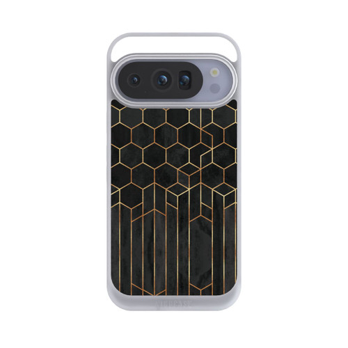 Google Pixel 10 Pro NIVOpure Schwarze Sechsecke