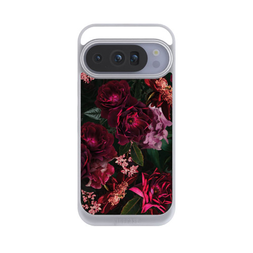 Google Pixel 10 Pro NIVOpure Dunkle romantische Vintage Rosen und Pfingstrosen