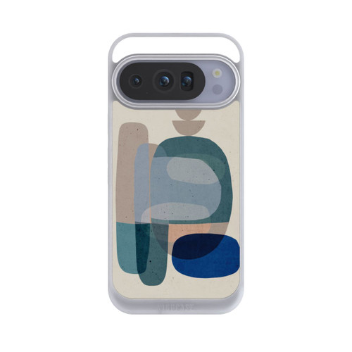Google Pixel 10 Pro NIVOpure Pierres n° 3 Bleu