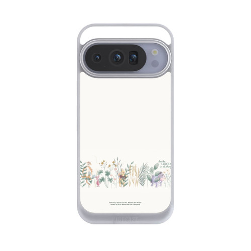 Google Pixel 10 Pro NIVOpure Winnie Puuh und seine Freunde hinter Eukalyptus