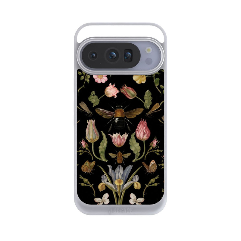 Pixel 10 Pro NIVOpure Wildblumen und Biene Schwarz