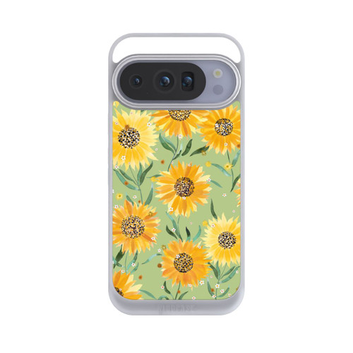 Google Pixel 10 Pro NIVOpure Sonnenblumen grün