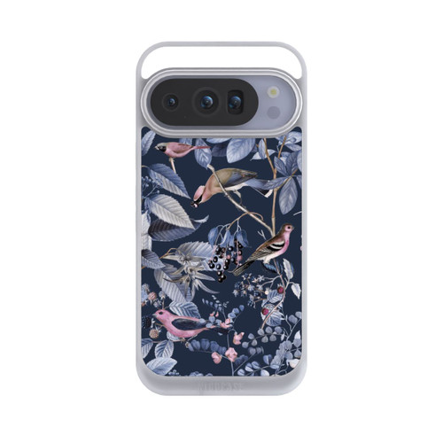 Google Pixel 10 Pro NIVOpure Vögel und Beeren blau