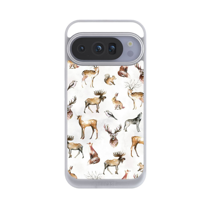 Pixel 10 Pro NIVOpure Woodland Winter Animals