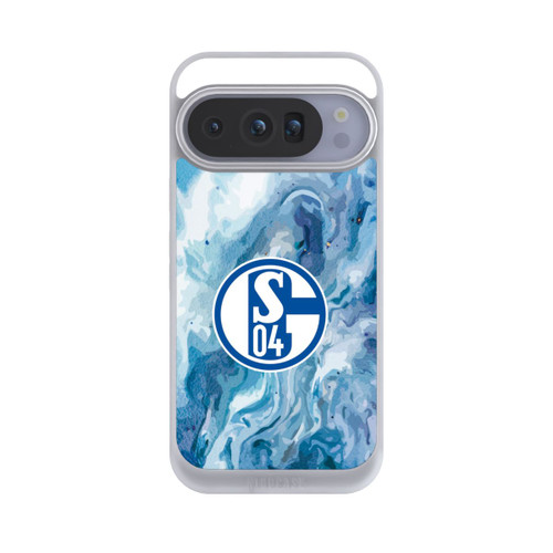 Google Pixel 10 Pro NIVOpure Schalke 04 Flüssig Blau