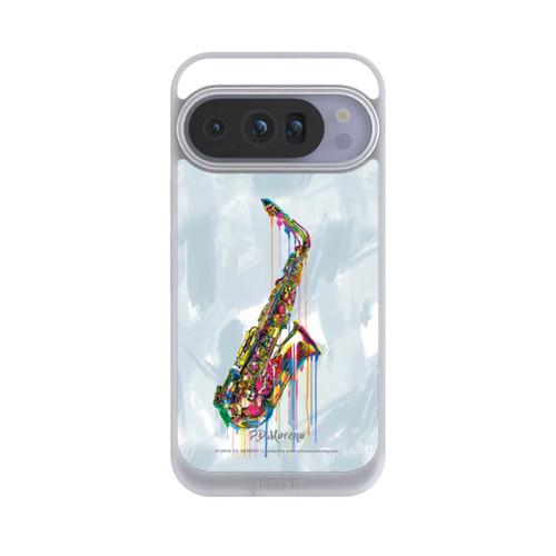 Google Pixel 10 Pro NIVOpure Saxophone Art By P.D. Moreno