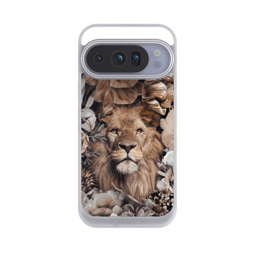 Google Pixel 10 Pro NIVOpure Löwe Blumenrahmen Beige