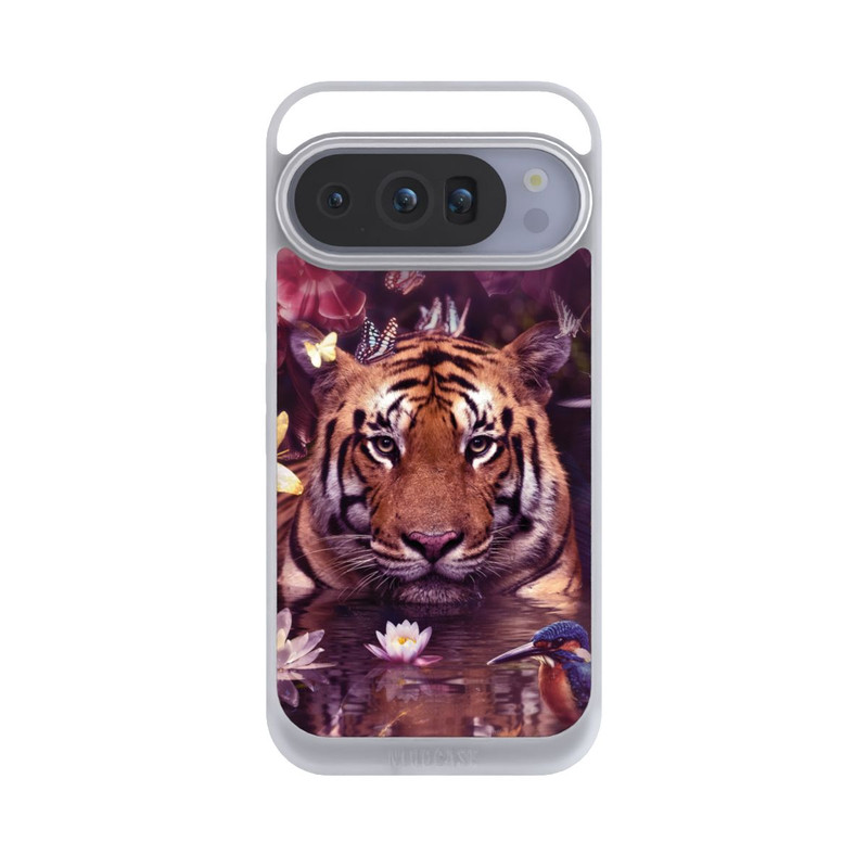 Pixel 10 Pro NIVOpure Tiger Blumenrahmen