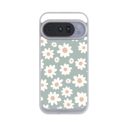 Google Pixel 10 Pro NIVOpure Gänseblümchen Muster grün