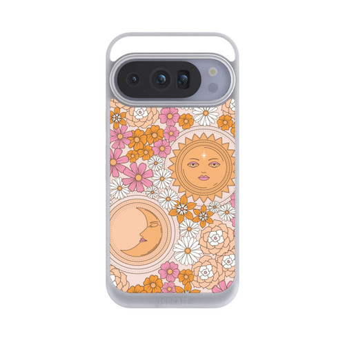 Google Pixel 10 Pro NIVOpure Mond-Sonne-Blumen
