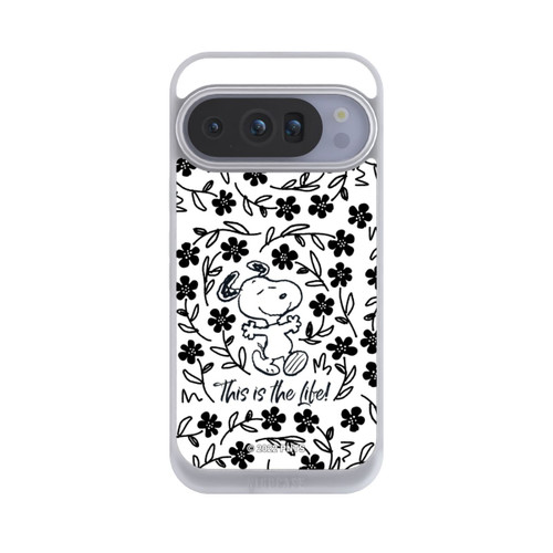 Google Pixel 10 Pro NIVOpure Snoopy schwarz und weiß This Is The Life
