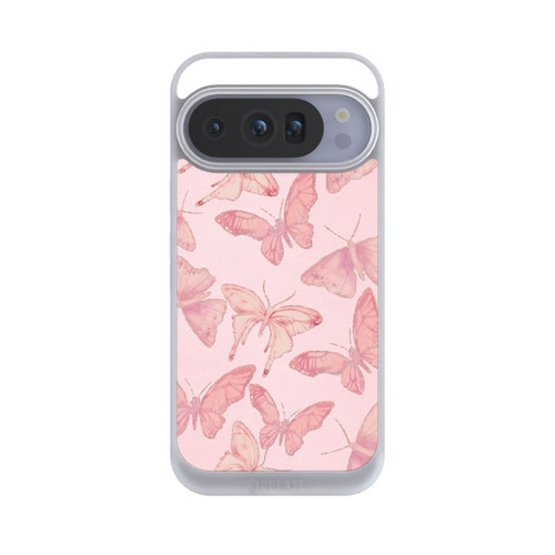 Google Pixel 10 Pro NIVOpure Tanzende rosa Schmetterlinge mit KI