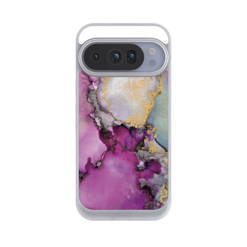 Google Pixel 10 Pro NIVOpure Alcohol Ink Art Pink