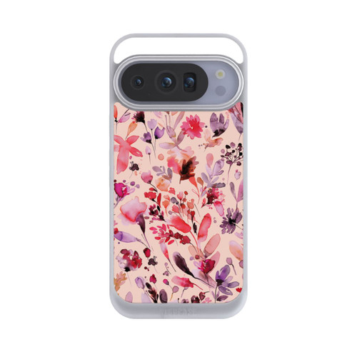 Google Pixel 10 Pro NIVOpure Künstlerische Blumen Viva Magenta