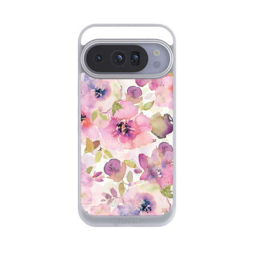 Google Pixel 10 Pro NIVOpure Tapete mit rosa Blumen