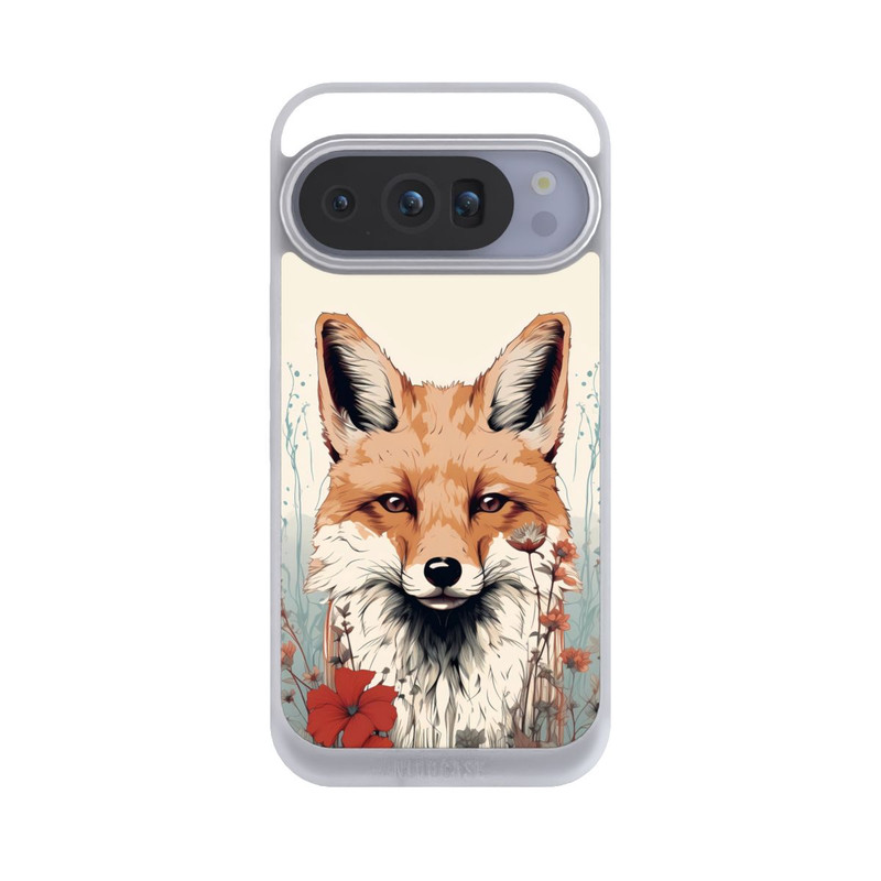 Pixel 10 Pro NIVOpure  Fox with Flowers