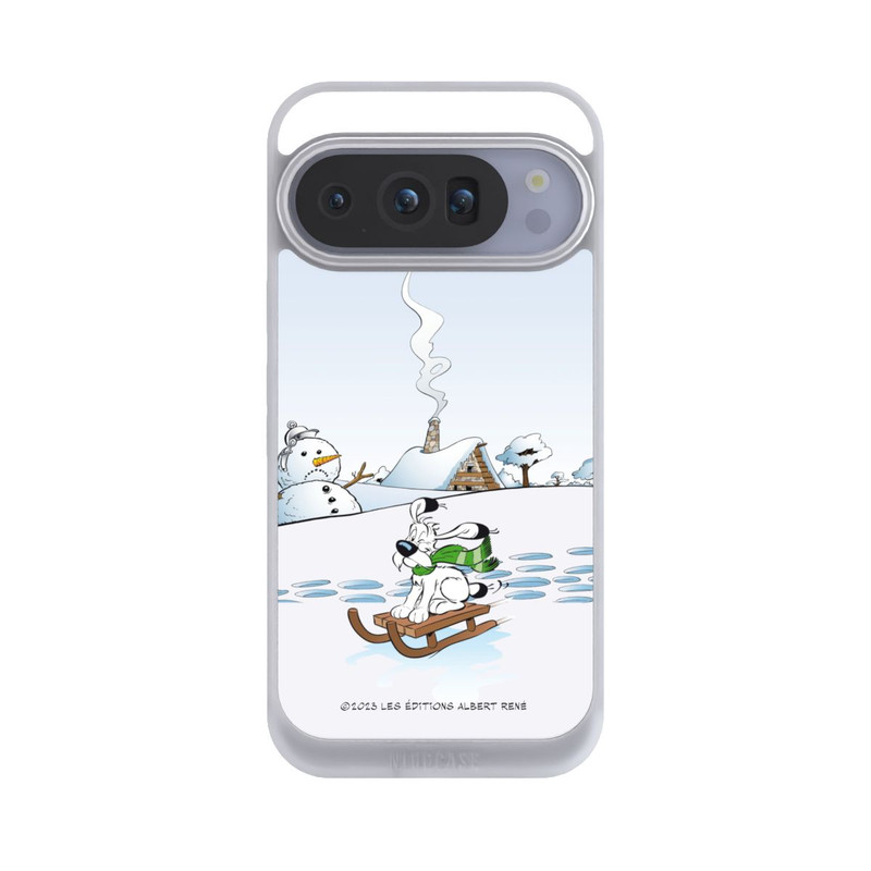 Pixel 10 Pro NIVOpure Idefix fährt Schlitten