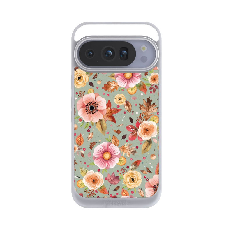 Pixel 10 Pro NIVOpure Autumn Flowers Soft Green