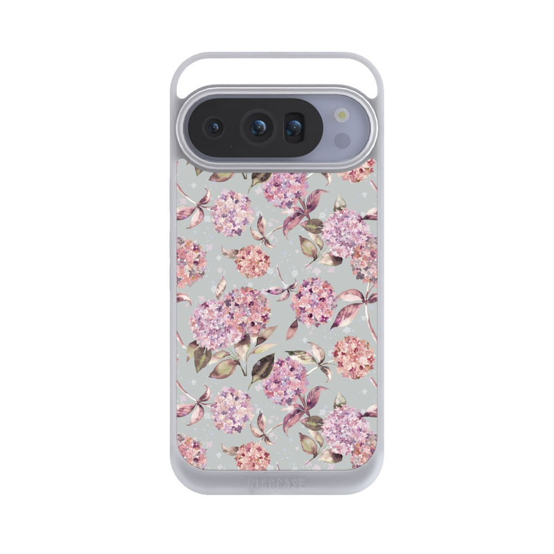 Pixel 10 Pro NIVOpure Pastel Magic Hydrangea Floral Watercolor Pink