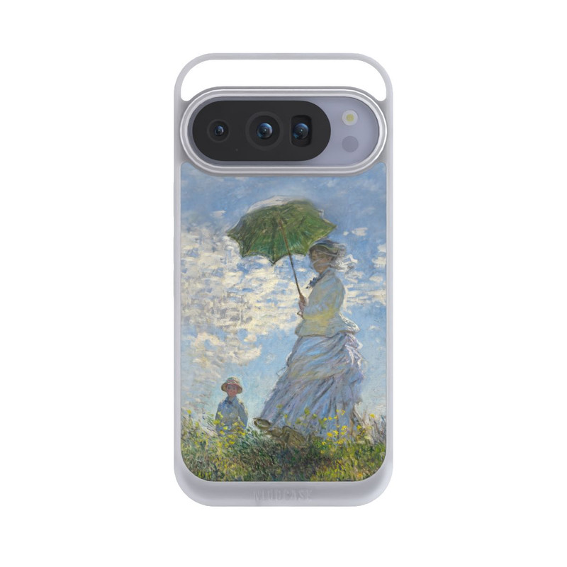Pixel 10 Pro NIVOpure Frau mit Sonnenschirm - Monet