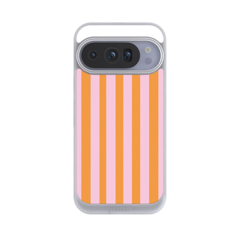 Pixel 10 Pro NIVOpure Orange Rosa Streifen