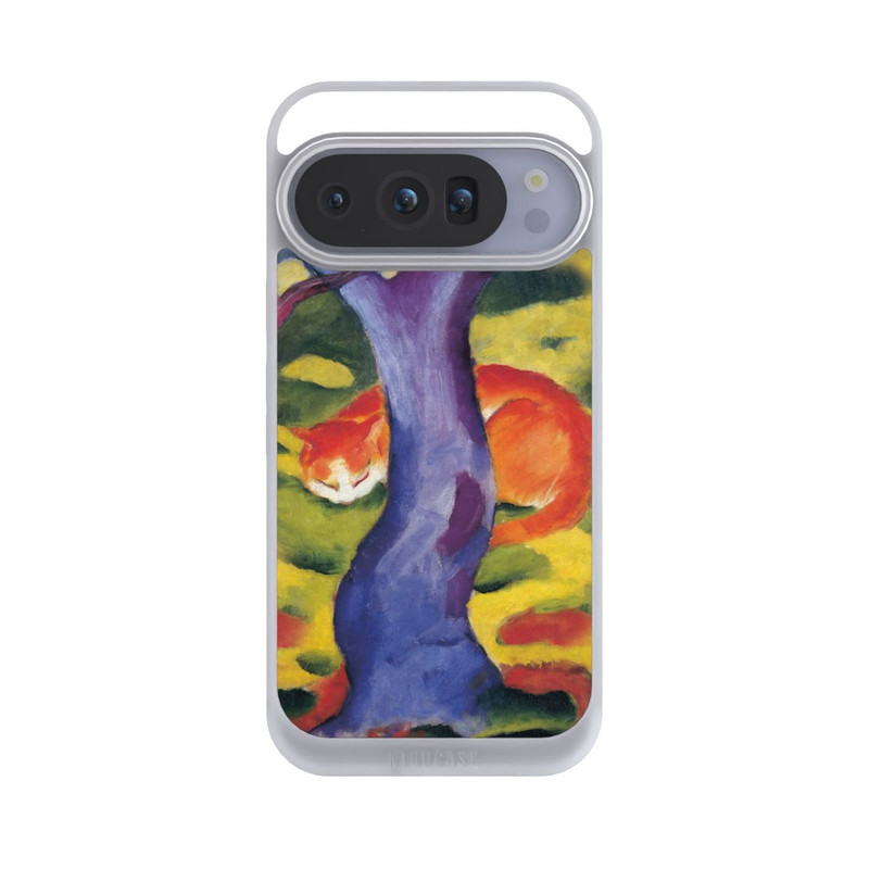 Pixel 10 Pro NIVOpure Katze hinter Einem Baum von Franz Marc