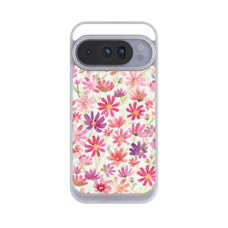 Pixel 10 Pro NIVOpure Boho Cosmos Flowers Purple