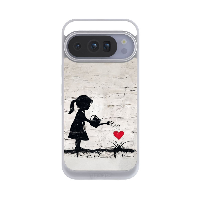 Pixel 10 Pro NIVOpure Girl Watering Bunch of Flowers 