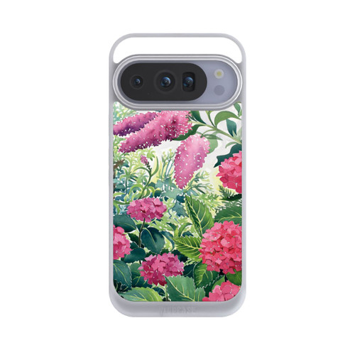 Google Pixel 10 Pro NIVOpure Garden Hydrangeas and Buddleia by Christopher Ryland