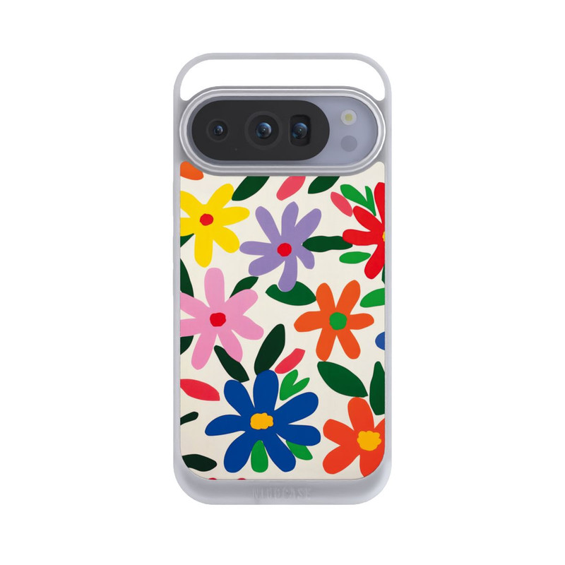 Pixel 10 Pro NIVOpure Sommerblüten Illustration