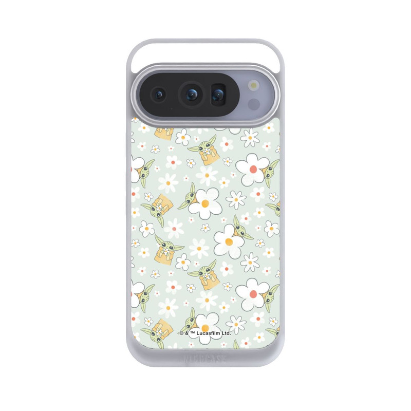 Pixel 10 Pro NIVOpure Baby Yoda Blumen Muster