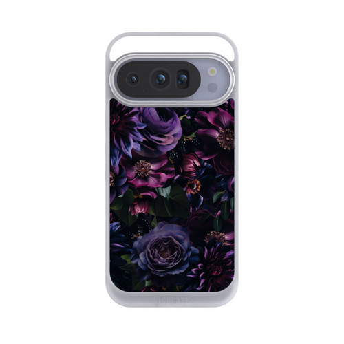 Google Pixel 10 Pro NIVOpure Dark Purple Flowers
