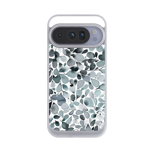 Google Pixel 10 Pro NIVOpure Eukalyptus Aquarell Blätter Grau