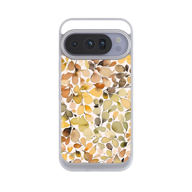Pixel 10 Pro NIVOpure Eukalyptus Aquarellblätter Braun Herbst