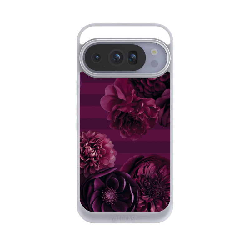 Pixel 10 Pro NIVOpure Majestic Baroque Blossom Dream Burgundy Pink with AI