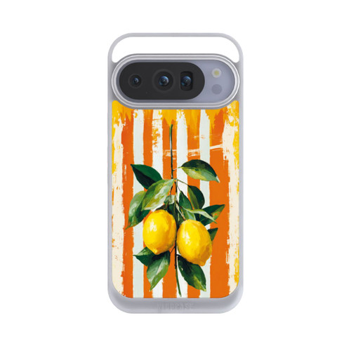 Google Pixel 10 Pro NIVOpure Summer Lemons on Stripes with AI