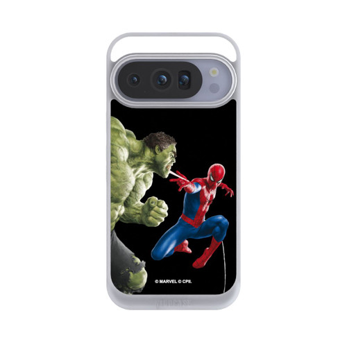 Google Pixel 10 Pro NIVOpure Spider-Man und Hulk